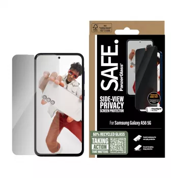 PanzerGlass SAFE. by ® privātuma ekrāna aizsargs Samsung Galaxy A56 5G | Īpaši plats piegulums ar EasyAligner
