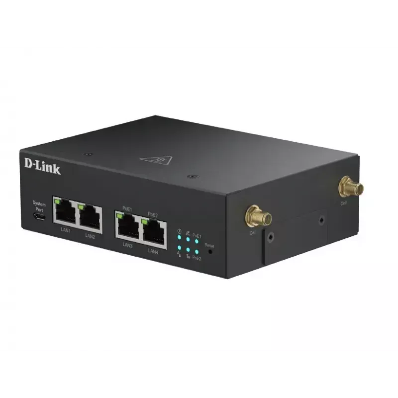 5G modems D-Link DWM-314-GP ar 5G NR, LTE rezerves režīmu un Ethernet WAN pieslēgvietu