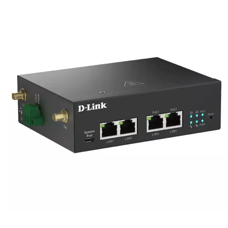 5G modems D-Link DWM-314-GP ar 5G NR, LTE rezerves režīmu un Ethernet WAN pieslēgvietu