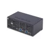 StarTech.com P2ADDH462-KVM-SWITCH KVM slēdzis, melns