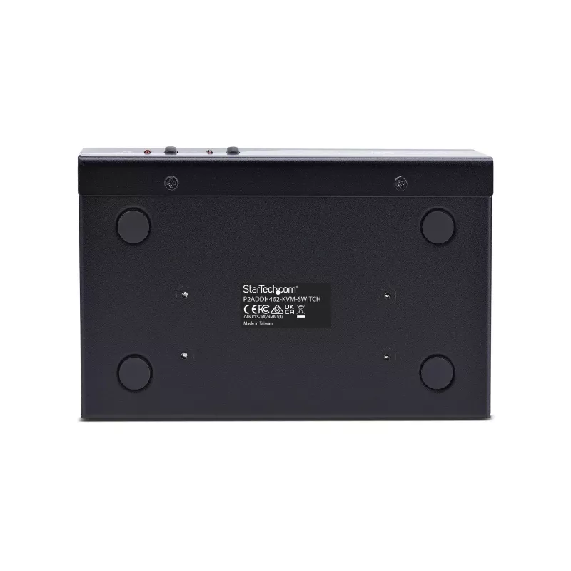 StarTech.com P2ADDH462-KVM-SWITCH KVM slēdzis, melns