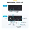 StarTech.com P2ADDH462-KVM-SWITCH KVM slēdzis, melns