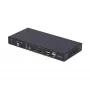 StarTech.com 2 portu divu monitoru DisplayPort KVM slēdzis ar divu skatu video matricu, 4K 60Hz, 4x USB centrmezgla pieslēgvietas, karsto taustiņu pārslēgšanās, DP 1.2 matricas KVM, TAA atbilstošs