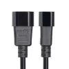 StarTech.com 4,5 m (15 pēdas) pagarinātāja strāvas vads, C14 uz C13 PDU strāvas vads, 15 A 250 V, 14 AWG, maiņstrāvas kabelis PDU/barošanas blokam, ar KEMA-KEUR sertifikātu