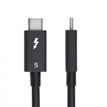 StarTech.com 2,6 pēdas (80 cm) Thunderbolt 5 kabelis, 80 Gbit/s / līdz 120 Gbit/s, 240 W PD, 8K 60 Hz, sertificēts Thunderbolt kabelis — saderīgs ar Thunderbolt 4/USB4/USB-C