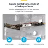 StarTech.com 4 portu USB Type-C PCIe karte, USB 3.2 10Gbps, USB-C PCI Express paplašināšanas karte, 4x neatkarīgi USB kontrolleri, Windows/Linux/macOS, TAA atbilstoša