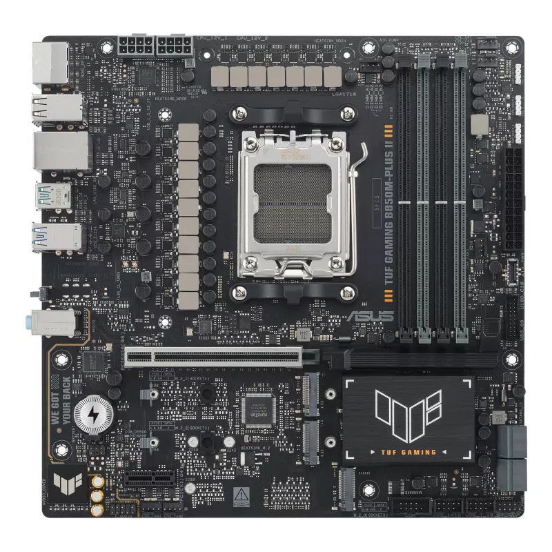Mātesplate ASUS TUF GAMING B850M-PLUS II AMD B850 ligzda AM5 micro ATX
