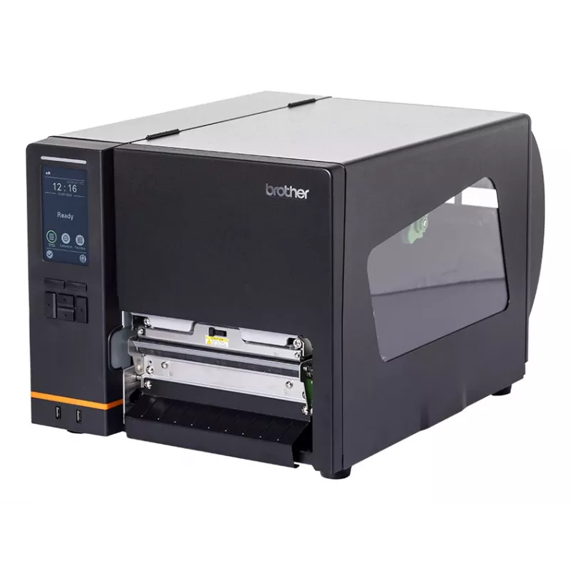 Brother TJ6421TN etiķešu printeris tiešā termiskā / termiskā pārneses krāsu 203 x 300 DPI 304.8 mm/s vadu Ethernet LAN Wi-Fi Bluetooth
