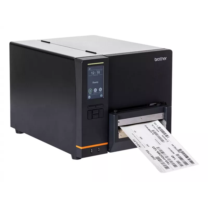 Brother TJ6421TN etiķešu printeris tiešā termiskā / termiskā pārneses krāsu 203 x 300 DPI 304.8 mm/s vadu Ethernet LAN Wi-Fi Bluetooth
