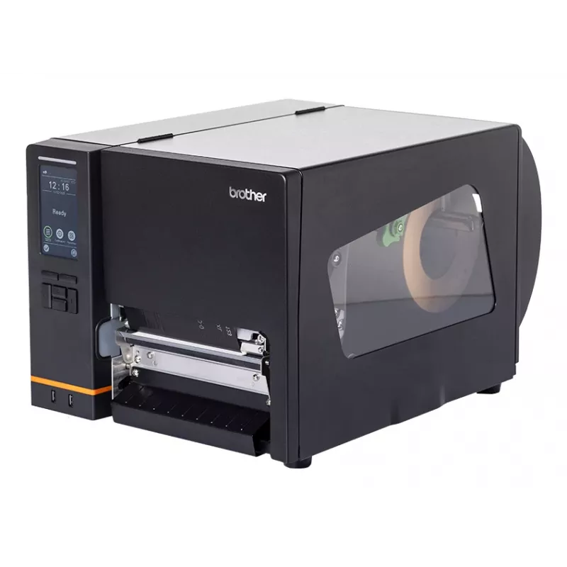 Brother TJ6421TN etiķešu printeris tiešā termiskā / termiskā pārneses krāsu 203 x 300 DPI 304.8 mm/s vadu Ethernet LAN Wi-Fi Bluetooth
