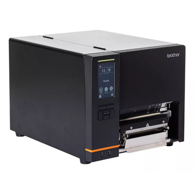 Brother IMP ETIQUETTES TJ-6521TN etiķešu printeris, tiešā termiskā / termiskā pārnese, krāsains, 203 x 300 dpi, 304.8 mm/sek, vadu Ethernet LAN, Wi-Fi, Bluetooth