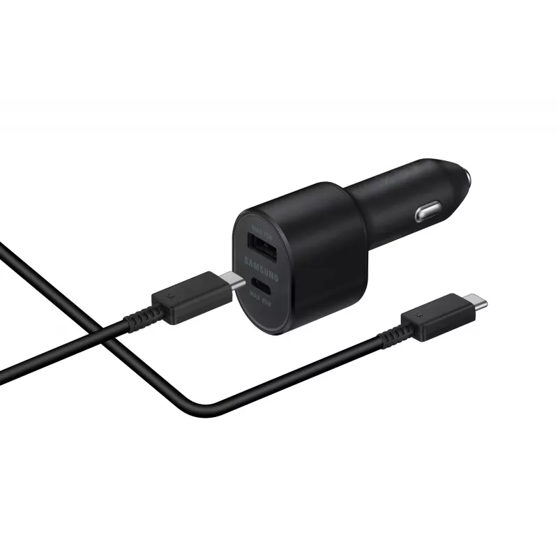 Samsung EP-L5300XBEGWW mobilo ierīču lādētājs Universāls Melns Cigāru aizdedzinātāja ligzda Ātrā uzlāde Auto