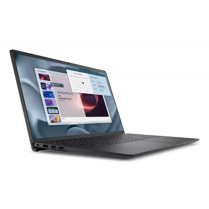 Portatīvais dators Dell Pro 15 Essential PV15250 — Intel Core i5-1334U, 15,6 collu FHD, 16 GB DDR5, 512 GB SSD, Wi‑Fi 6, Windows 11 Pro, melns