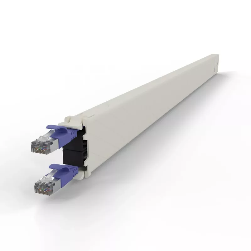 PATCHBOX.one / Kasete / 30RU / STP / Violeta, 1,8 m, Cat6a, U/FTP (STP), RJ-45, RJ-45, Violeta