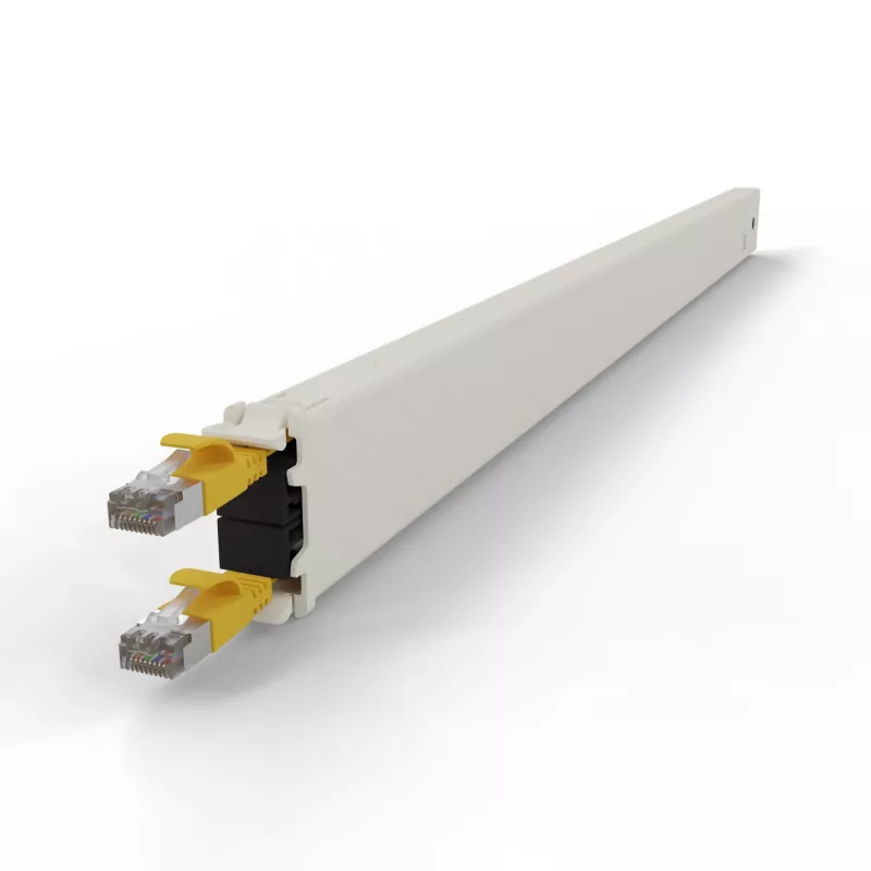 Tīkla kabelis PATCHBOX CONE30STPYL RJ-45 Cat6a 1,8 m dzeltens