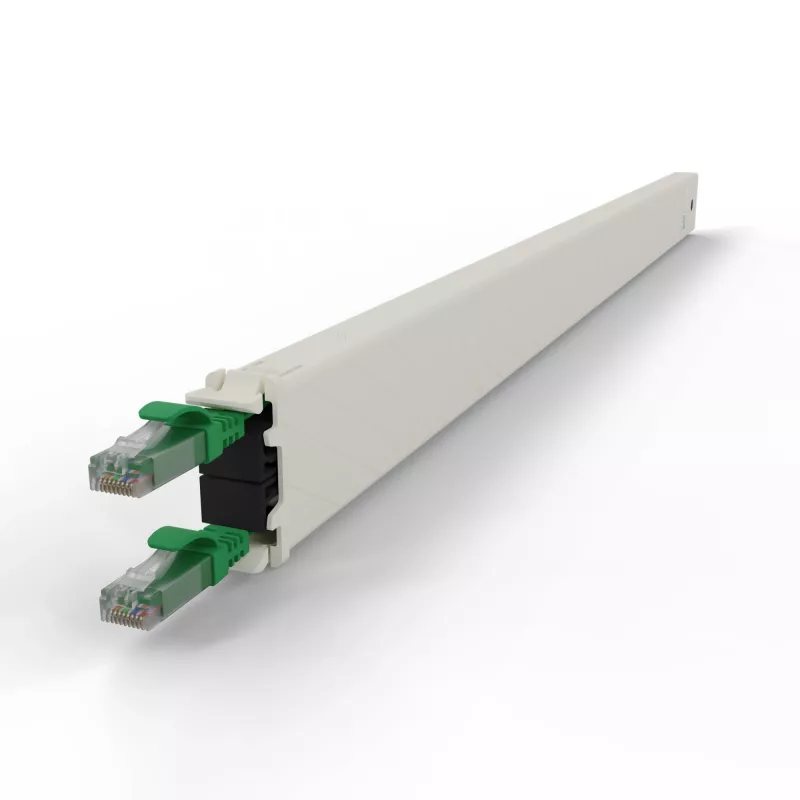 Tīkla kabelis PATCHBOX CONE30UTPGR RJ-45 Cat6a 1,8 m Zaļš