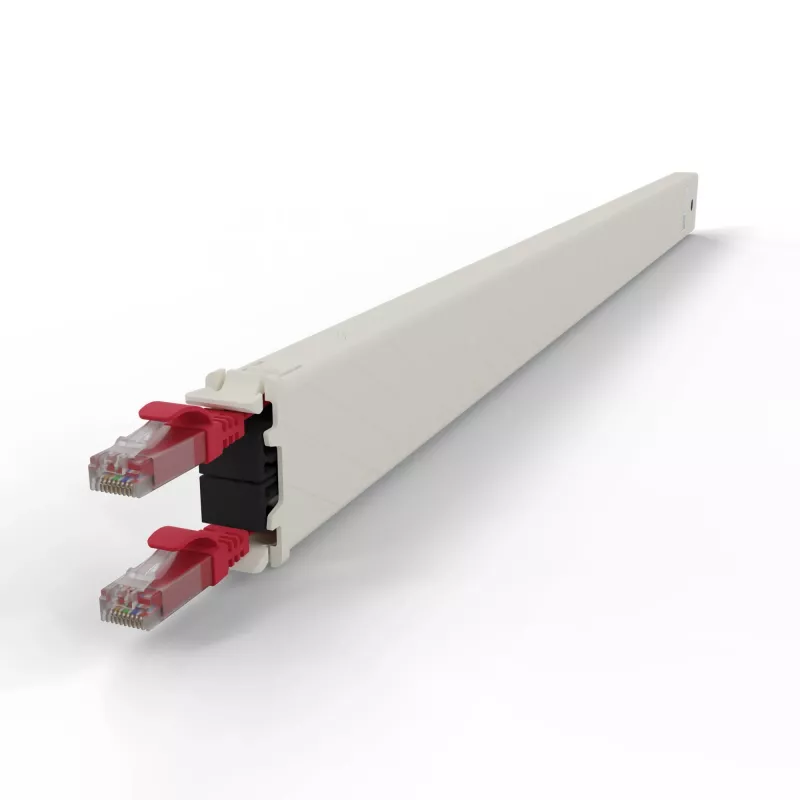 Tīkla kabelis PATCHBOX CONE30UTPRD RJ-45 Cat6a 1.8m sarkans