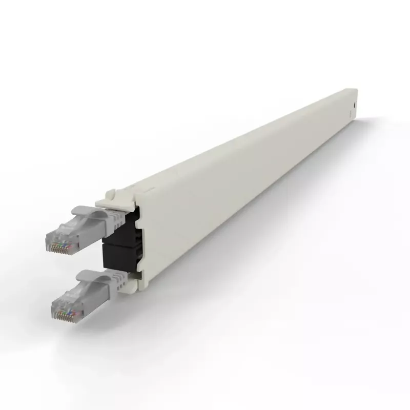 PATCHBOX .one kasetne 30RU UTP pelēks kabelis 1,8m Cat6a