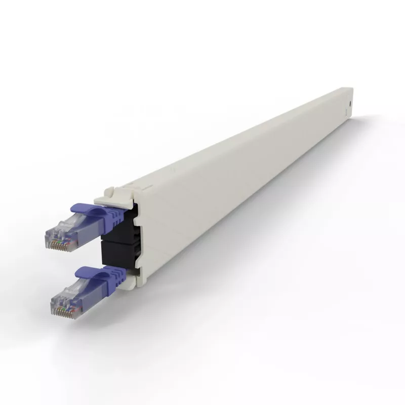 Tīkla kabelis PATCHBOX CONE30UTPVI RJ-45 Cat6a 1.8 m Violets