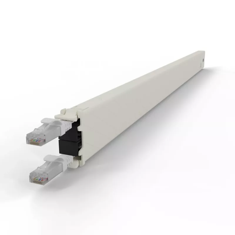 Tīkla kabelis PATCHBOX CONE30UTPWH RJ-45 Cat6a 1,8 m Balts
