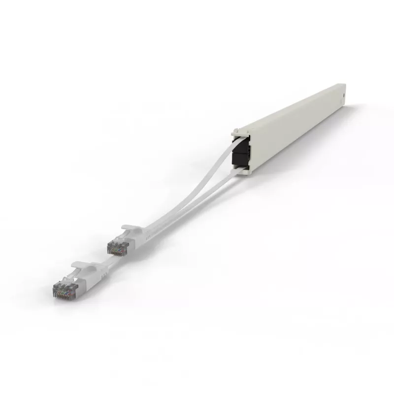 Tīkla kabelis PATCHBOX CONE46STPWH 2,5 m Cat6a U/FTP Balts