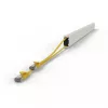 Tīkla kabelis PATCHBOX CONE46STPYL 2,5 m Cat6a U/FTP Dzeltens
