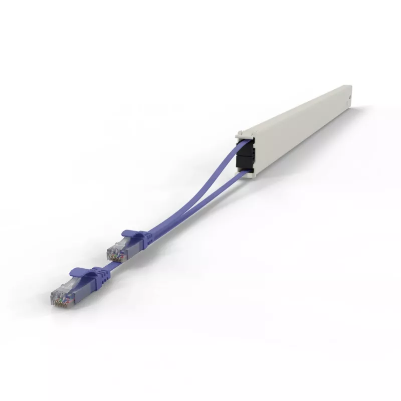 PATCHBOX.one / Kasete / 46RU / UTP / Violeta, 2,5 m, Cat6a, U/UTP (UTP), RJ-45, RJ-45, Violeta