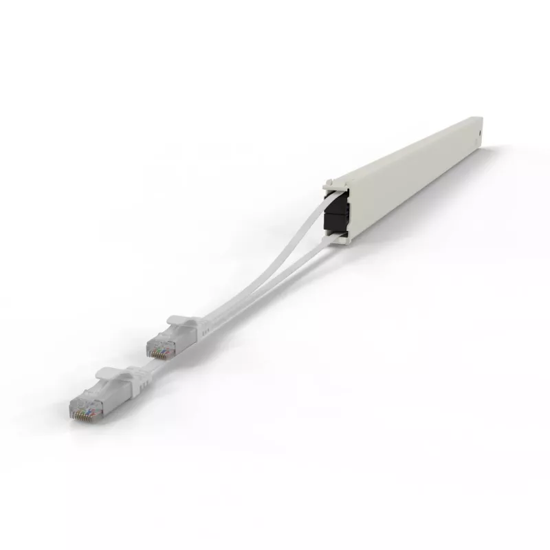 Tīkla kabelis PATCHBOX CONE46UTPWH RJ-45 Cat6a 2,5m Balts