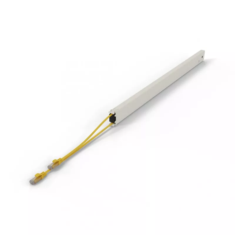 Tīkla kabelis PATCHBOX CONE46UTPYL RJ-45 Cat6a 2.5 m Dzeltens