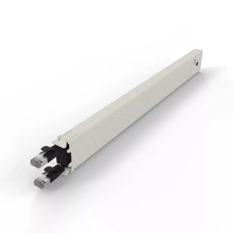 Tīkla kabelis PATCHBOX CONEX8STPBK RJ-45 Cat6a 0,8 m Melns
