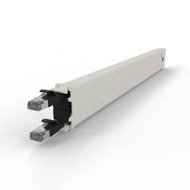 Tīkla kabelis PATCHBOX CONEX8STPBK RJ-45 Cat6a 0,8 m Melns