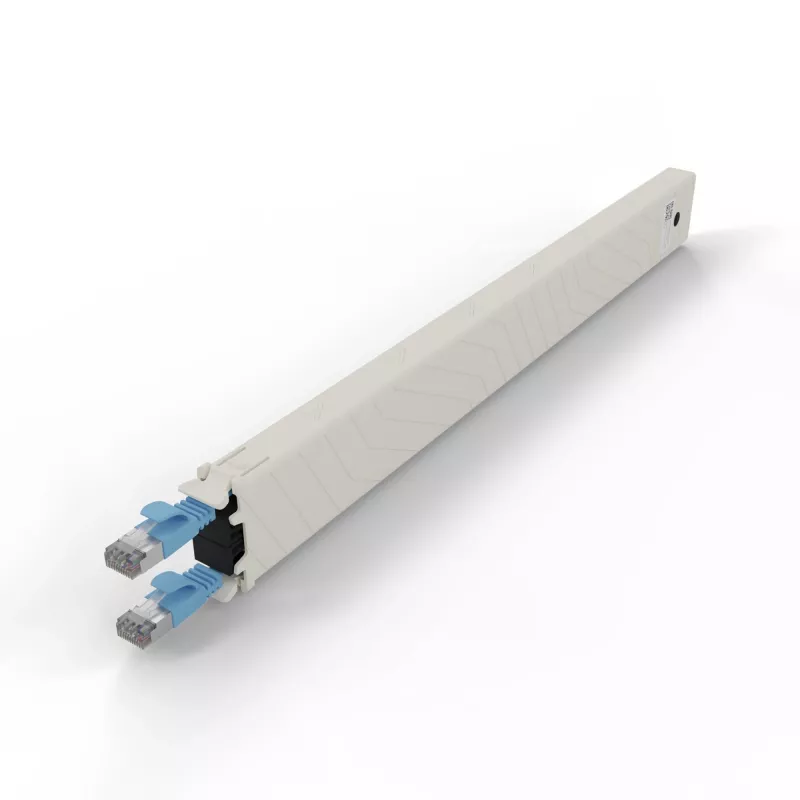 Tīkla kabelis PATCHBOX CONEX8STPBL RJ-45 Cat6a 0,8 m Zils