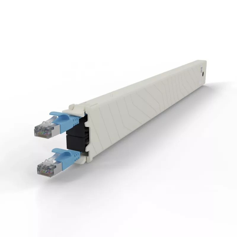 Tīkla kabelis PATCHBOX CONEX8STPBL RJ-45 Cat6a 0,8 m Zils