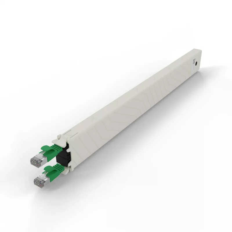 Tīkla kabelis PATCHBOX CONEX8STPGR RJ-45 Cat6a 0,8 m Zaļš