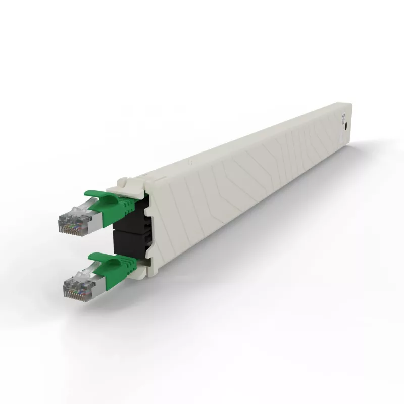 Tīkla kabelis PATCHBOX CONEX8STPGR RJ-45 Cat6a 0,8 m Zaļš