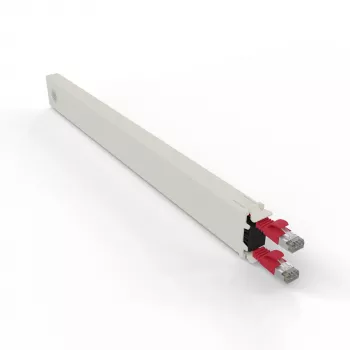 Tīkla kabelis PATCHBOX CONEX8STPRD RJ-45 Cat6a 0,8 m sarkans