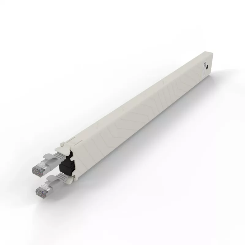 Tīkla kabelis PATCHBOX CONEX8STPSL RJ-45 Cat6a 0,8 m Pelēks