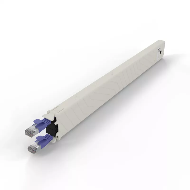 PATCHBOX CONEX8STPVI tīkla kabelis violets 0,8 m Cat6a U/FTP STP
