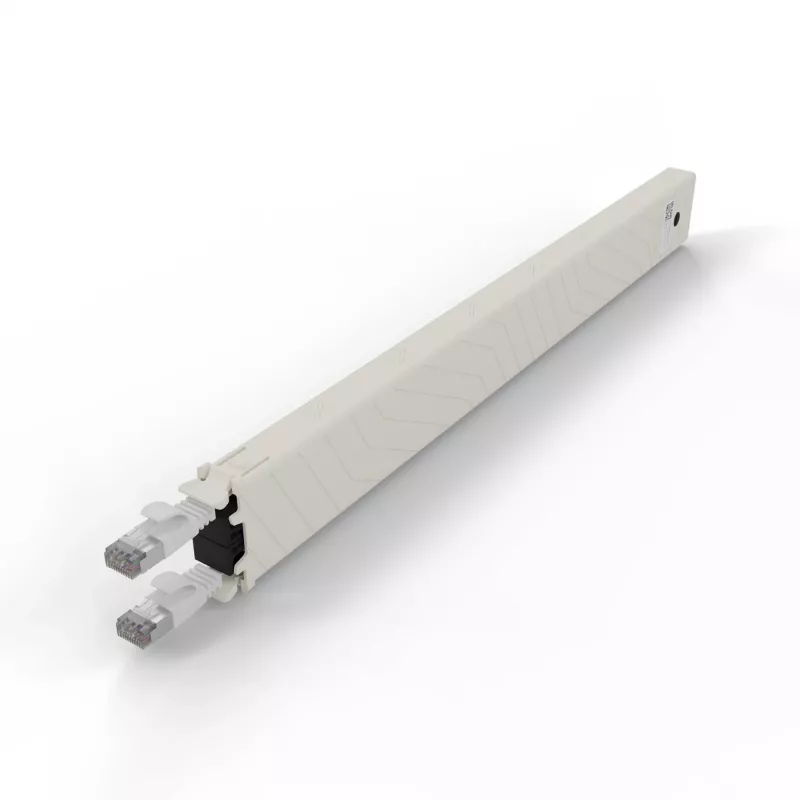 Tīkla kabelis PATCHBOX CONEX8STPWH RJ-45 Cat6a 0,8 m Balts