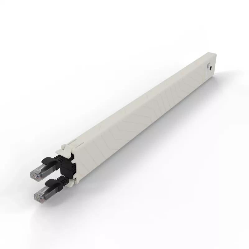 Tīkla kabelis PATCHBOX CONEX8UTPBK RJ-45 Cat6a 0.8 m Melns