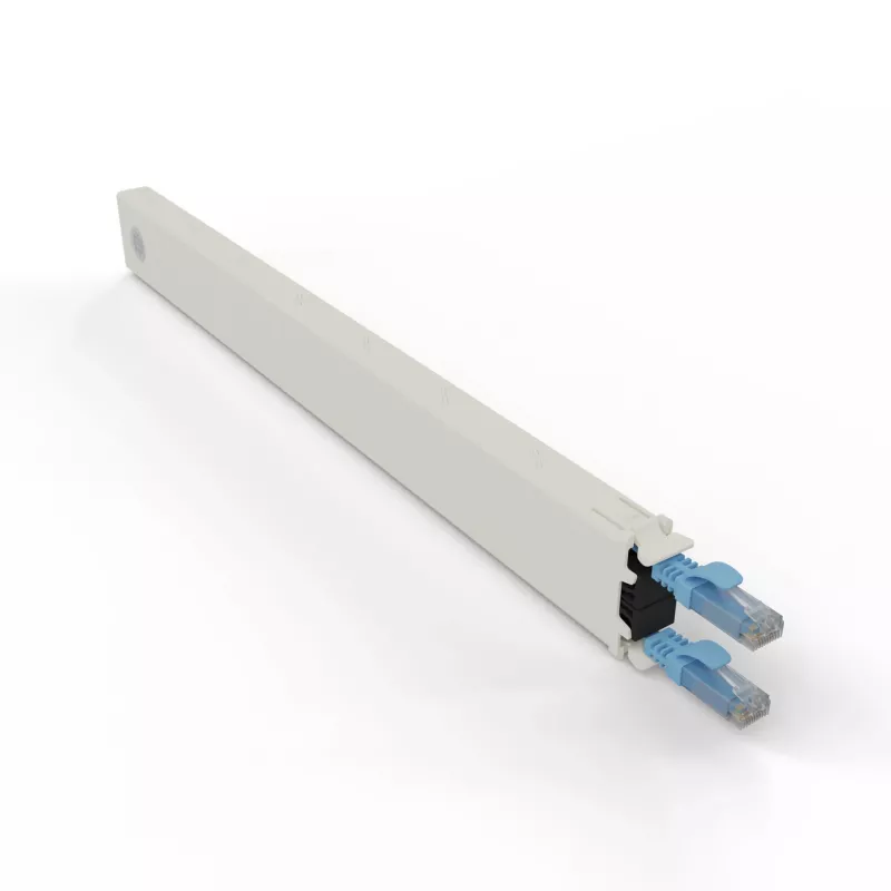 Tīkla kabelis PATCHBOX CONEX8UTPBL RJ-45 Cat6a 0.8 m Zils