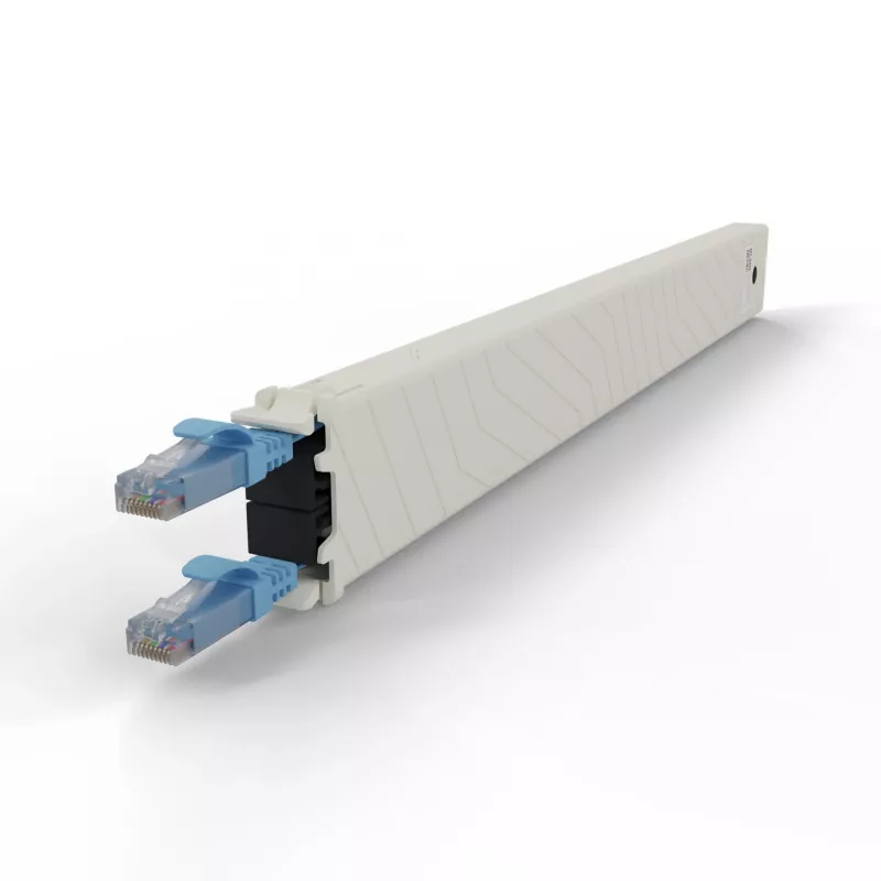 Tīkla kabelis PATCHBOX CONEX8UTPBL RJ-45 Cat6a 0.8 m Zils