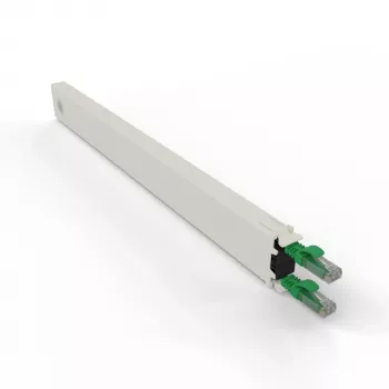 Tīkla kabelis PATCHBOX CONEX8UTPGR RJ-45 Cat6a 0,8 m Zaļš