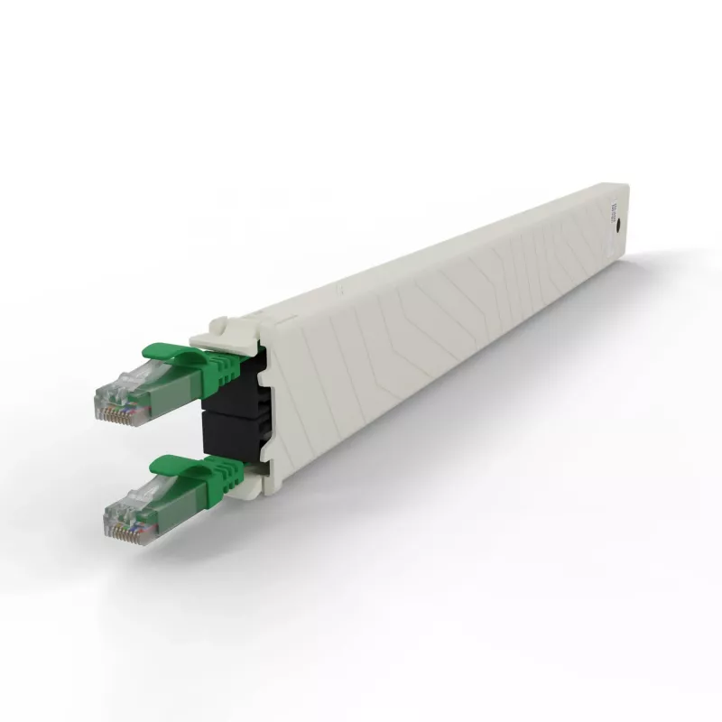 Tīkla kabelis PATCHBOX CONEX8UTPGR RJ-45 Cat6a 0,8 m Zaļš