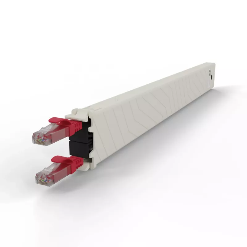 Tīkla kabelis PATCHBOX CONEX8UTPRD 0,8 m Cat6a U/UTP sarkans