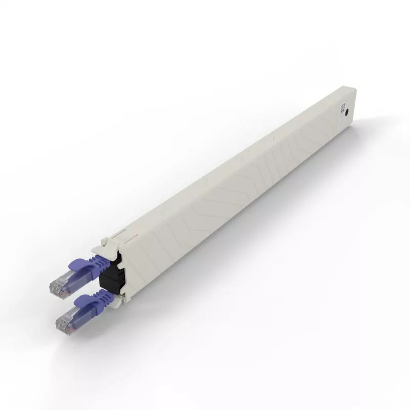 Tīklošanas kabelis PATCHBOX CONEX8UTPVI RJ-45 Cat6a 0,8 m violets