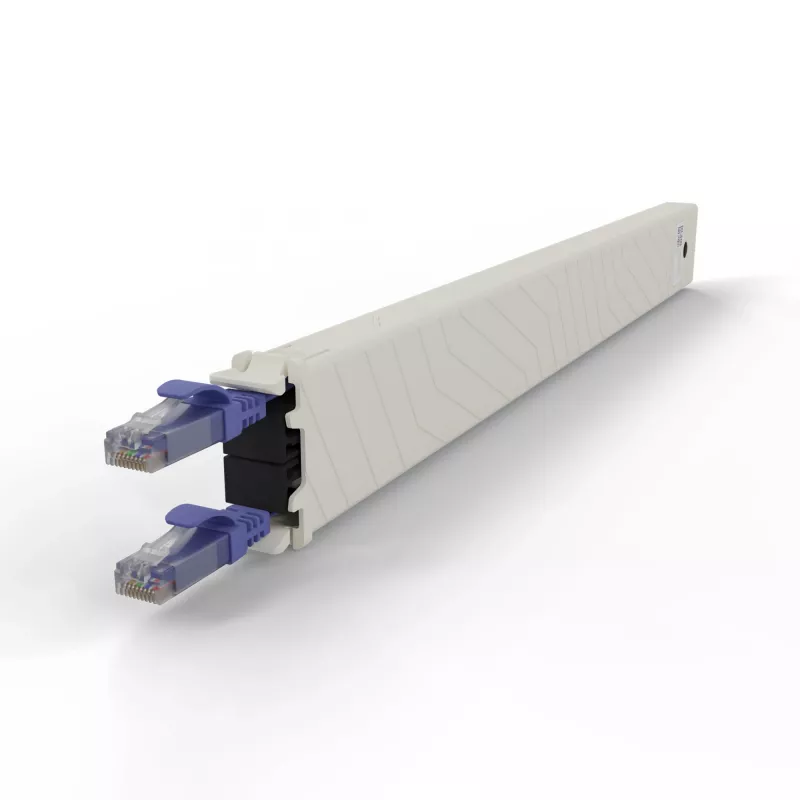 Tīklošanas kabelis PATCHBOX CONEX8UTPVI RJ-45 Cat6a 0,8 m violets