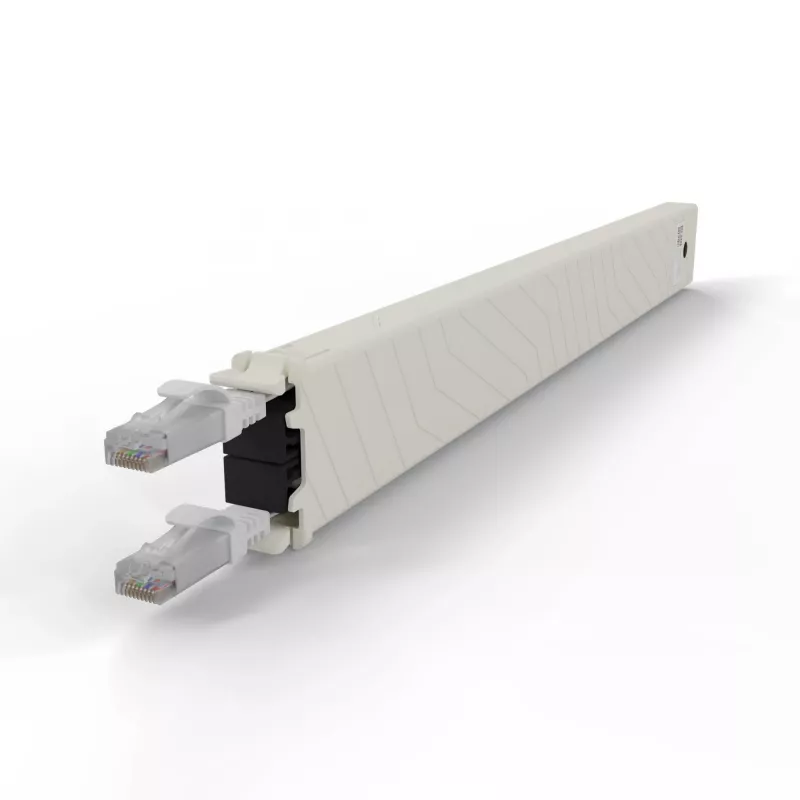 Tīkla kabelis PATCHBOX CONEX8UTPWH RJ-45 Cat6a 0,8 m Balts