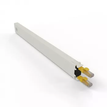 Tīkla kabelis PATCHBOX CONEX8UTPYL RJ-45 Cat6a 0,8 m Dzeltens