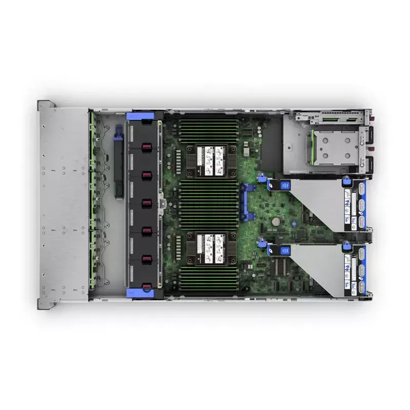 HPE ProLiant DL380 Gen11 serveris, 4,8 TB, plaukta 2U, Intel Xeon Silver 4514Y, 64 GB DDR5
